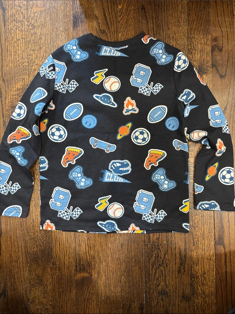 Jumping Beans icon printed long sleeve tee size 6